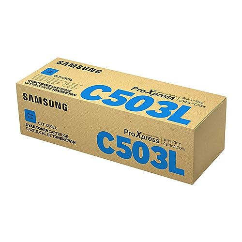 Samsung CLT-C503L SU014A Tonerkassette Cyan 5000 Seiten Original Toner