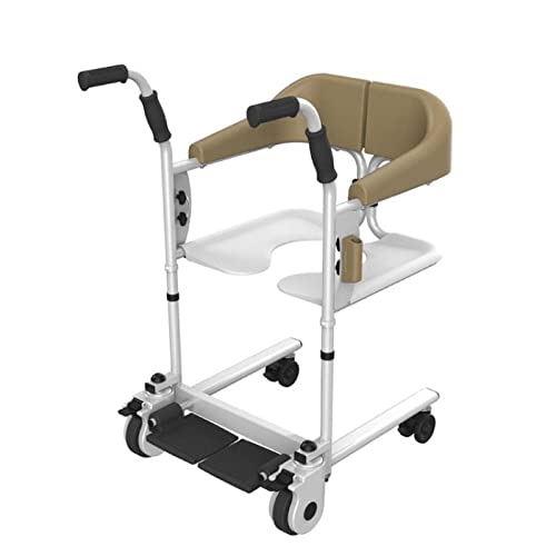 Patientenlift-Transfer-Mobilitätsstuhl, multifunktionaler Lifter für gelähmte ältere Menschen, tragbarer multifunktionaler Lifter, Bad, gelähmter Patient, älterer leichter Rollstuhllifter, B
