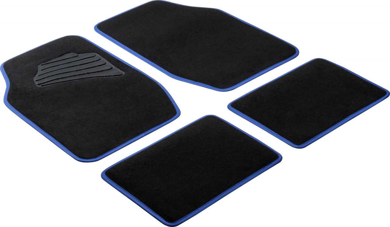 Walser Universal Fußmatten Matrix Komplett-Set schwarz blau