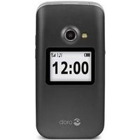 Doro 2424 - Mobiltelefon - GSM - 320 x 240 Pixel 3 MP - Silber, Graphite