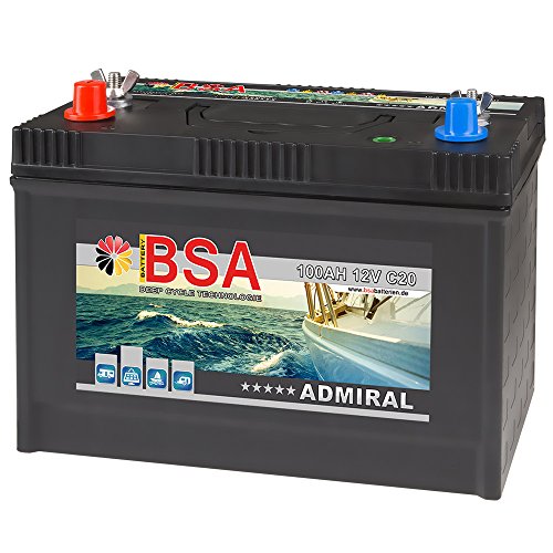 BSA Bootsbatterie 12V 100Ah Batterie Boot Schiff Rangierhilfe Versorgungsbatterie