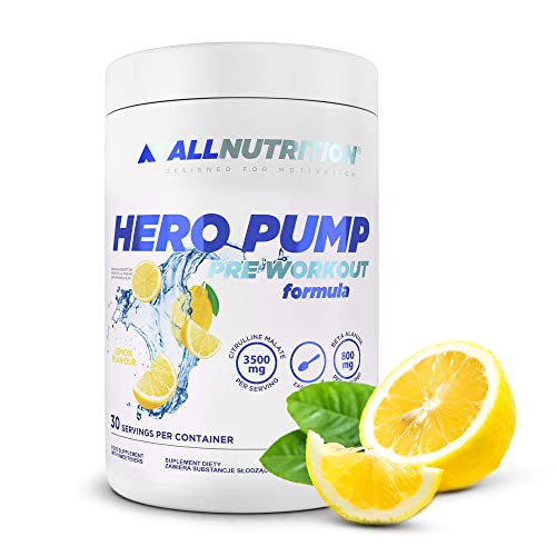 Allnutrition Hero Pump, Lemon - 420 g