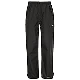 Trespass Tutula Trousers, Black, XL, Wasserdichte Hose für Damen, X-Large, Schwarz