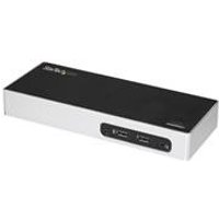 StarTech.com USB 3.0 Dock - Dual Monitor Dockingstation - USB auf HDMI - USB zu VGA oder DVI - USB 3.0 Dock - Docking Station - (USB) - GigE