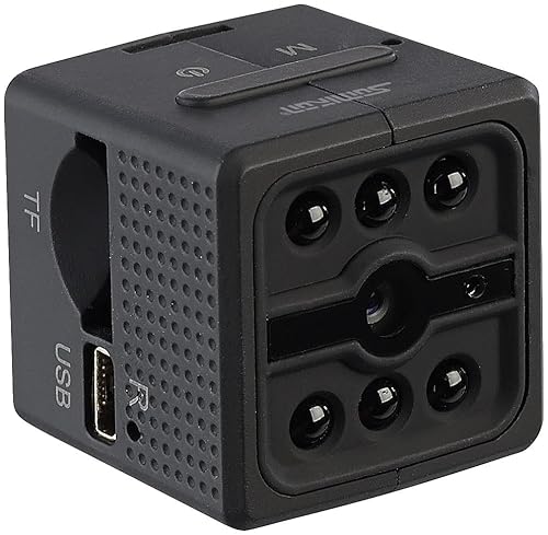 Somikon Micro Kamera: Ultrakompakte Akku-Videokamera, Full-HD-Aufnahme, Bewegungs-Erkennung (Miniüberwachungskamera)