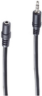 shiverpeaks BASIC-S Audiokabel, 3,5 mm Klinkenstecker - 3,5 mm Klinkenkupplung, 3.0 m, stereo, im Polybeutel mit (BS30805)