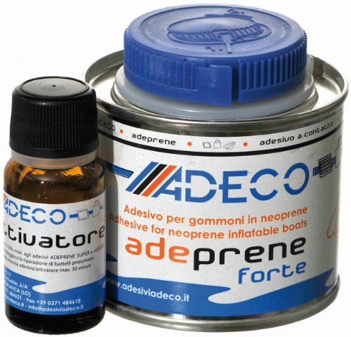 Adeco Adeprene forte 2-Komponenten-Kleber für Schlauchboote Neopren