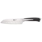 Richardson Sheffield KYU Santoku-Messer, schmale Klinge, extrem scharf & schnitthaltig, rutschfester Griff, spülmaschinenfest & rostfrei