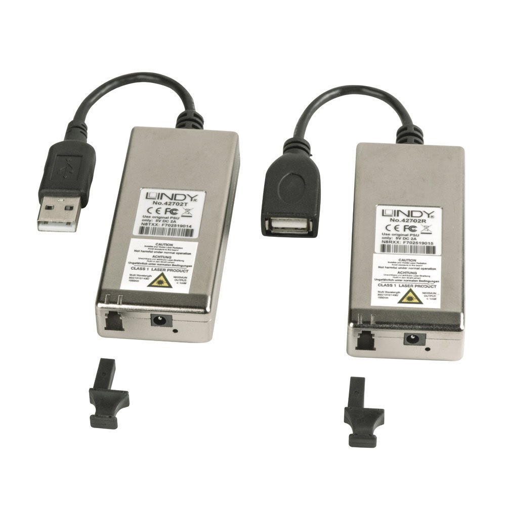 LINDY 42702 200m Fibre Optic USB 2.0 Extender