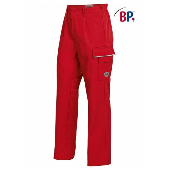 BP Bund-Hose Arbeits-Hose Work & Wash-Gr:52l,rot