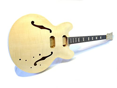 E-Gitarren-Bausatz/Guitar DIY Kit"ML-Factory" MES Flamed Maple Top