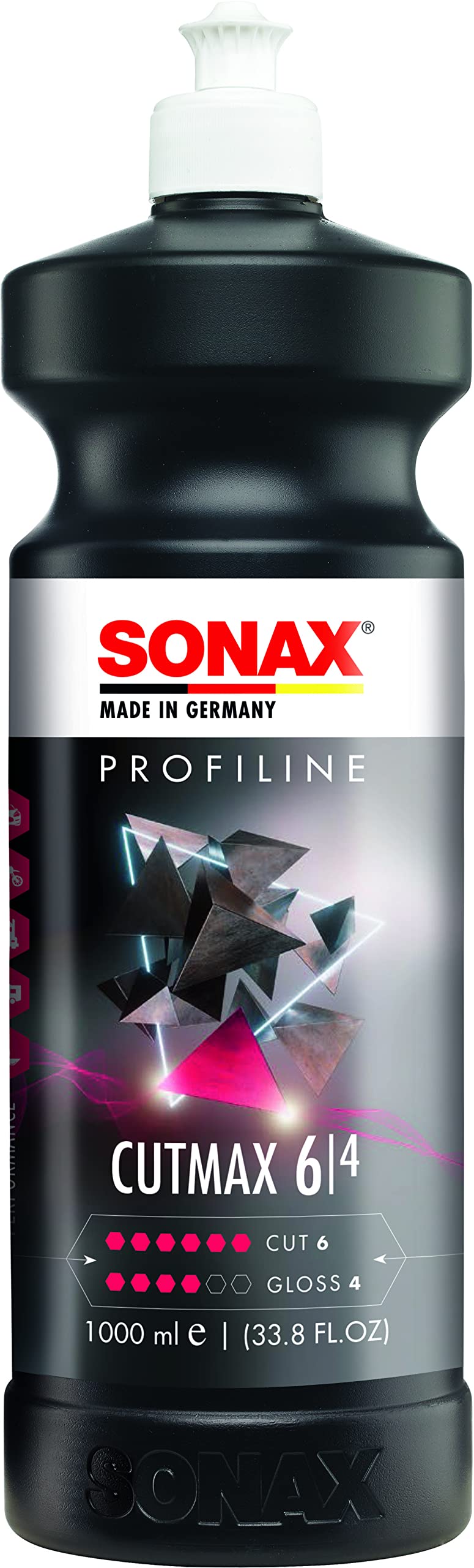 SONAX PROFILINE CutMax (1 Liter) hoch effektive Schleifpolitur für den Lackfinishbereich | Art-Nr. 02463000