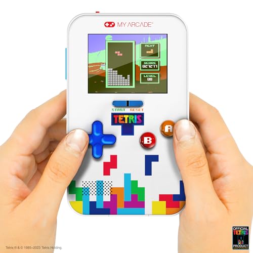 My Arcade DGUNL-7029 Tetris Go Gamer Classic Handheld Portable Video Game System (301 GAMES IN 1)