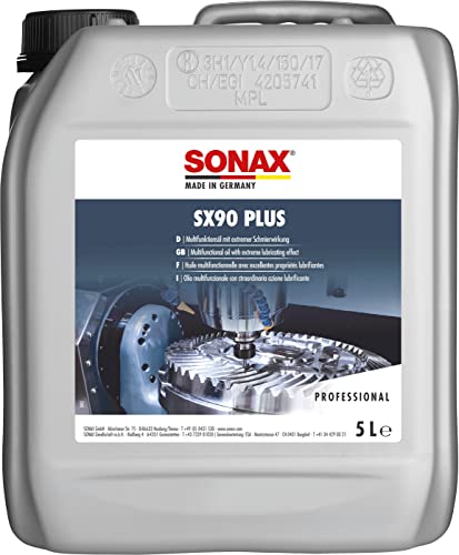 SONAX SX90 PLUS (5 Liter) löst festgerostete oder festsitzende Teile und schützt vor erneuter Korrosion | Art-Nr. 04745050