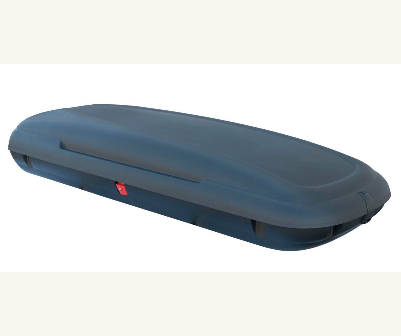 Dachbox VDP-BA480 - Dachkoffer mit 480 Liter Volumen - Autokoffer im Carbonlook - abschließbar Dank Zentralverriegelung - Dachkoffer für Dachgepäckträger