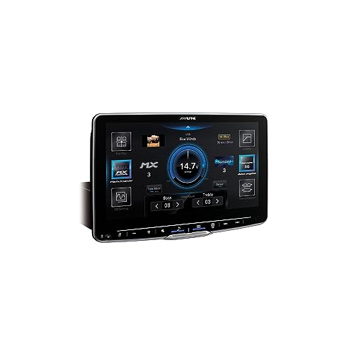 Alpine iLX-F115D Autoradio mit 11-Zoll Touchscreen, DAB+, 1-DIN-Einbaugehäuse, Apple CarPlay Wireless und Android Auto Unterstützung