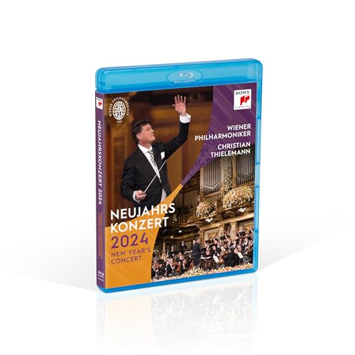 Neujahrskonzert 2024/ New Year's Concert 2024 - Wiener Philharmoniker / Christian Thielemann [Blu-ray]