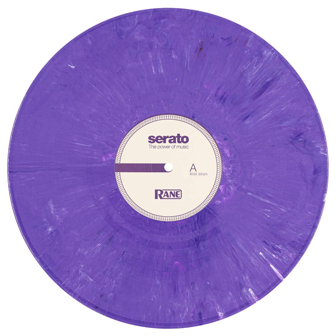 Serato X Rane 2x12" Control Vinyl Marble Purple
