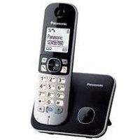 Panasonic KX TG6811 - Schnurlostelefon mit Rufnummernanzeige - DECT - Schwarz (KX-TG6811GB)