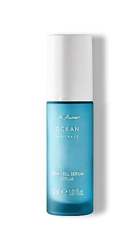 M. Asam OCEAN MINERALS Stem Cell Serum (30 ml) – stärkendes Stammzellenserum mildert Rötungen & regeneriert die Haut, Gesichtspflege mit maritimen Wirkstoffen sowie Vitamin E & Sheabutter