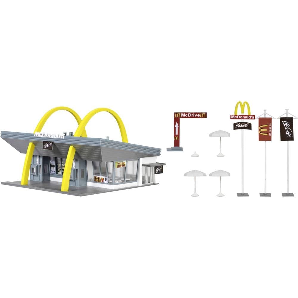 Vollmer 43634 McDonald's mit McDrive, 17.5 x 16 x 10 cm