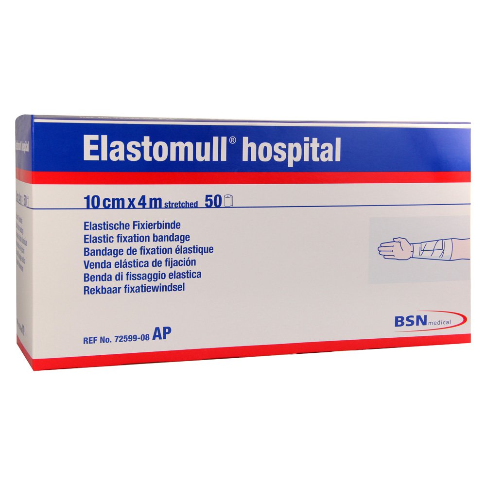 Elastomull Hospital 10 Cmx4 m Elast.Fixierb.Weiß