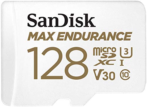 SanDisk MAX Endurance 128 GB microSDXC Speicherkarte mit Adaptor
