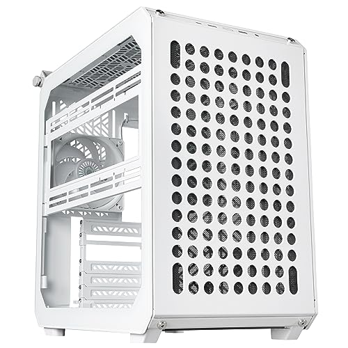 Cooler Master Qube 500 Flatpack ATX PC-Gehäuse – Weiß