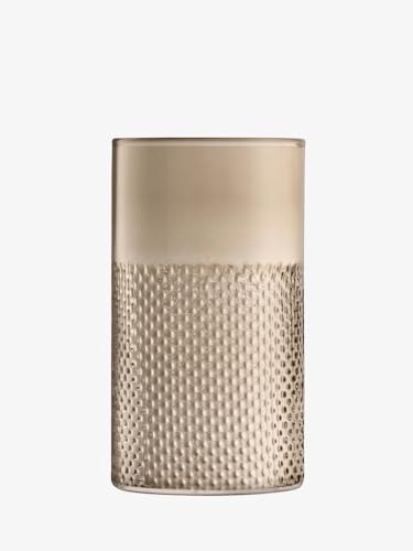 LSA International G1645-25-149 Wicker Vase/Laterne, glas