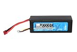 XciteRC 56600020 - Energy XXL Performance Lipo Batterie Pack 40C 3S - Hardcase und T-Anschlußstecker, 11.1 V, 4000 mAh
