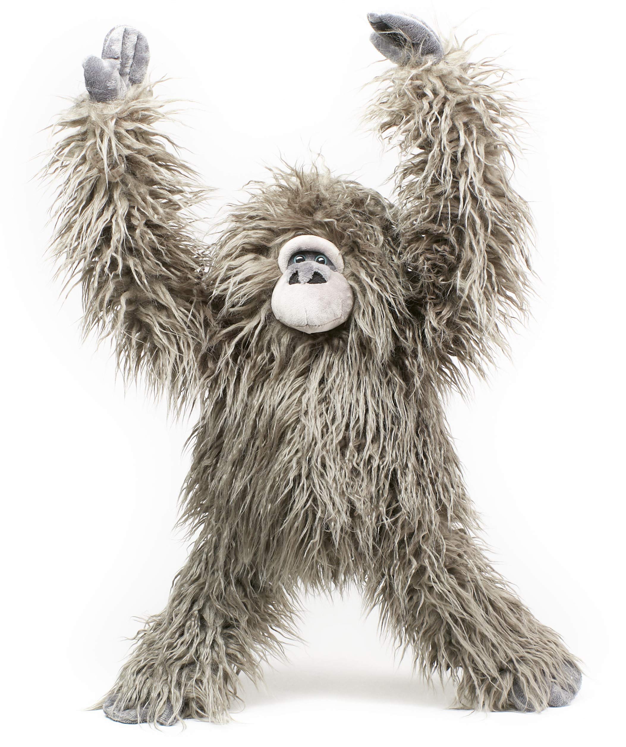 Uni-Toys - Raggy, Gorilla mit Klettverschluss an den Händen - 55 cm (Höhe) - Plüsch-AFFE - Plüschtier, Kuscheltier