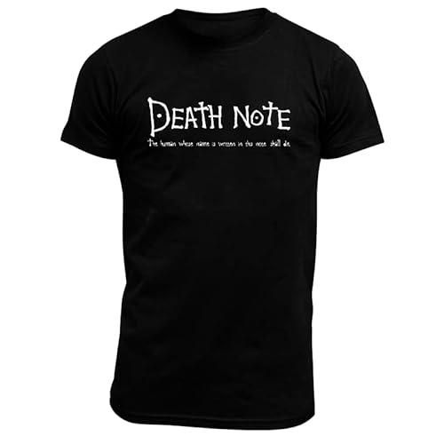 ABYstyle - Death Note T-Shirt Death Note, Schwarz, Schwarz , XXL