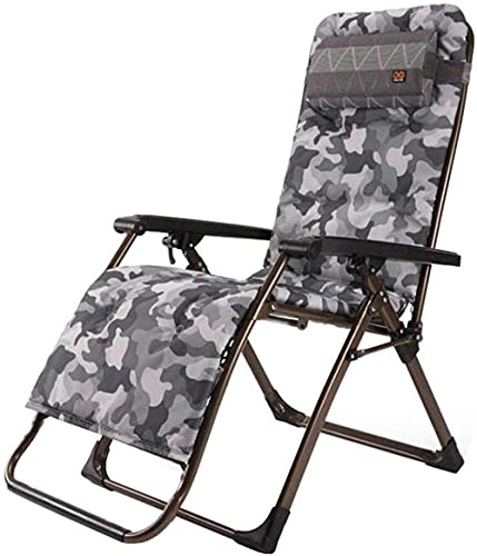 AHHYCXZ Klappbarer Liegestuhl mit Schwerelosigkeit, Sonnenliegen, Liegestühle, Garten, Strand (Farbe: #1) - #2 wohltätig