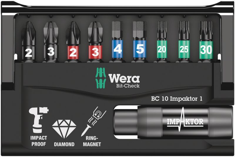 WERA - Impaktor Bit-Check 8740/51/55/67-9/IMPDC - 05057680001