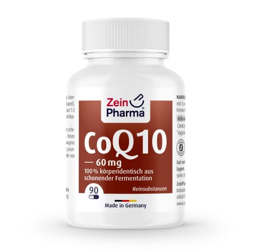 ZeinPharma Coenzym Q 10, 60 mg, 90 Kapseln, 1er Pack (1 x 18 g)