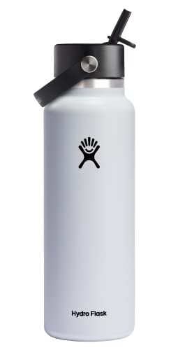 Hydro Flask 1,2 l breiter Flex-Trinkhalmdeckel, weiß