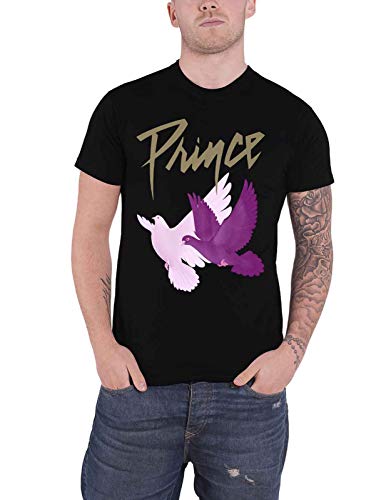 Prince Purple Doves T-Shirt L