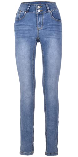 Buena Vista Damen Jeans Tummyless Stretch Denim (as3, Alpha, m, Regular, Regular, Light Stone)