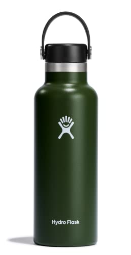 Hydro Flask Standard Mouth Isolierflasche oliv 532