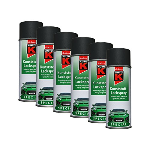Kwasny Kunststoff-Lackspray Anthrazit 400Ml 233 096 Auto-K Special 6X