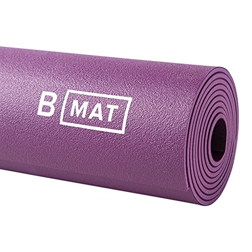 B Yoga B Mat Everyday Long (4mm) 85" Deep Purple