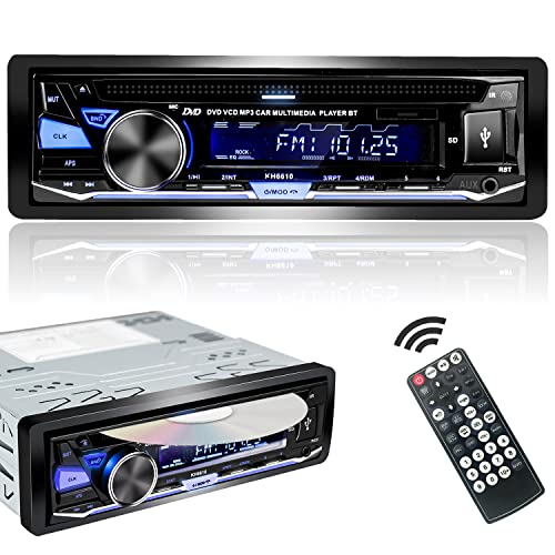 Autoradio mit CD DVD Player Bluetooth USB,1 Din RDS AutoRadio FM/AM Freisprecheinrichtung MP3 SD AUX von Hengweili
