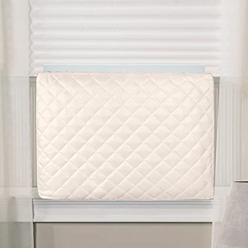 Air Jade Innen-Abdeckung für Klimaanlage, geräuscharme Doppelisolierung, Innendeckel für Fenster, Wechselstromeinheit, beige, klein, 53,3 x 35,6 x 10,2 cm (L x H x T)