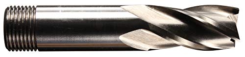 Presto 401312.06.0 Schaftfräser mit Schaft aus HSS Short Series, BS 122/4, 4-wellig, P0 helles Finish, Länge 6,5 mm, Länge 2,00 mm, Länge 51 mm