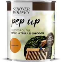 SCHÖNER WOHNEN-Kollektion Holzöl "pep up Outdoor", (1), 1 Liter, für Möbel & Terrassenböden, pflegt & imprägniert