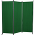 Angerer Freizeitmöbel Paravent 3-teilig Bezug Swingtex Polyacryl grün 165 x 171 cm