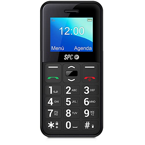 SPC Fortune 2 Pocket Edition – Freigeschaltetes Mobiltelefon mit großen Tasten und Ziffern für Senioren, SOS-Taste, intelligente/r Rufton und Benachrichtigungen, extra hohe Lautstärke.
