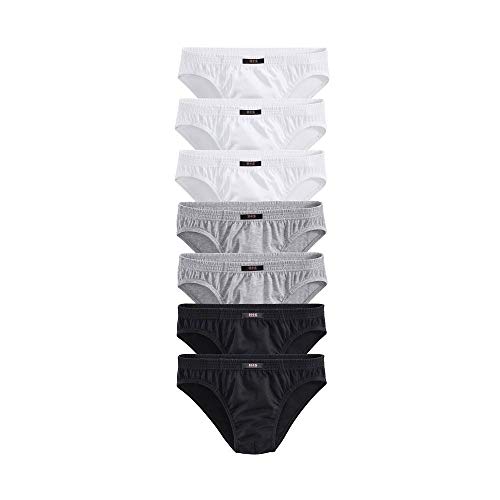 H.I.S, 7er Pack Herren Slips, Wochenration, Unterhosen, Baumwolle, in Dose