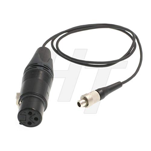 Mikrofon Audio XLR 3-polig auf FVB 00B Kabel für Sennheiser SK50 SK250 SK2000 Sender 80cm