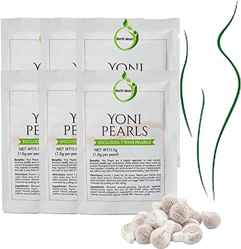I Nature Female SLI_mming and De_toxing Yoni Pearls, I Nature Female SLI-mming Pearls, Female Yoni D_etoxing Pearls, Yoni Pearls De_tox, Yoni Det_ox Pearls for Women (6 Pack)